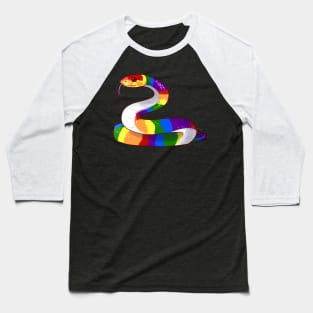 Homosssexual Snake Baseball T-Shirt